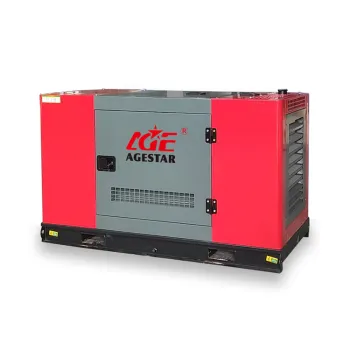 12.5KVA 10kW Silent Water Cooled 50Hz 400V 1500RPM Yangdong Brand Portable Diesel Generator