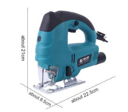 FUJIWARA 650W Jig Scroll Saw 6-Gear Speed 220-240V Electric Saws Power Tools Laser Guide