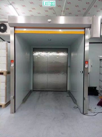 CE approved chilled storage high speed roller shutter