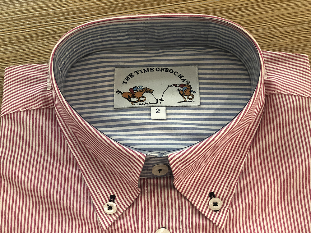 stand up collar shirt