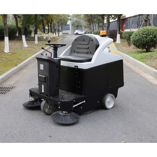 Мощная электрическая подметальная машина для уборки коммерческих помещений