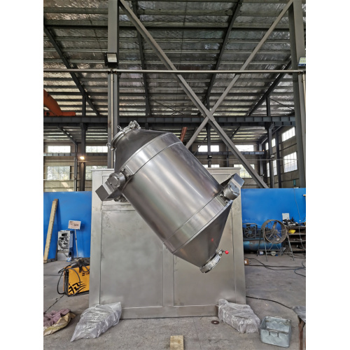 Pharmaceutical Chemical Food 3D rotating drum powder mixer