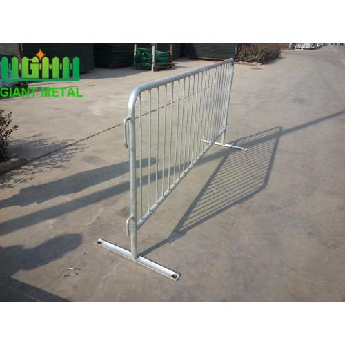 Road safety metal pedestrian used crowd control barrier