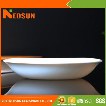 Hot sales opal glass plate