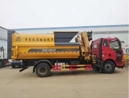 New Arrival FAW 12cbm Waste Hauler Truck