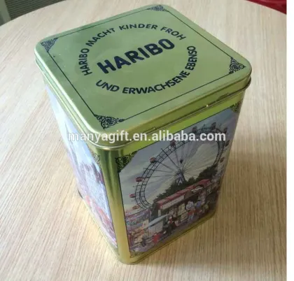Haribo Square Tin Box