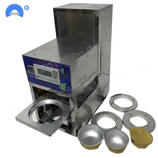 Ice ream cup sealing machine for 37mm-120mm