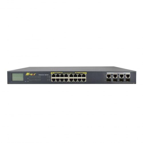 Unmanaged POE Switch 16 Ports Gigabit