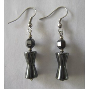 Hematite Earring