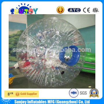 High Quality 1mm PVC Human Inflatable Zorb Bubble Life Size Water Balls Game