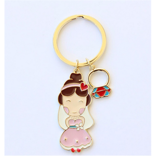 Couple Gift Bride Groom Sweet Heart Love Keychain