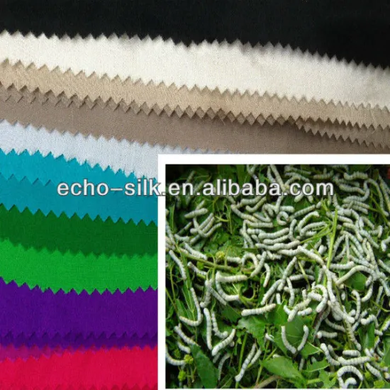 Shanghai silk stretch charmeuse fabric