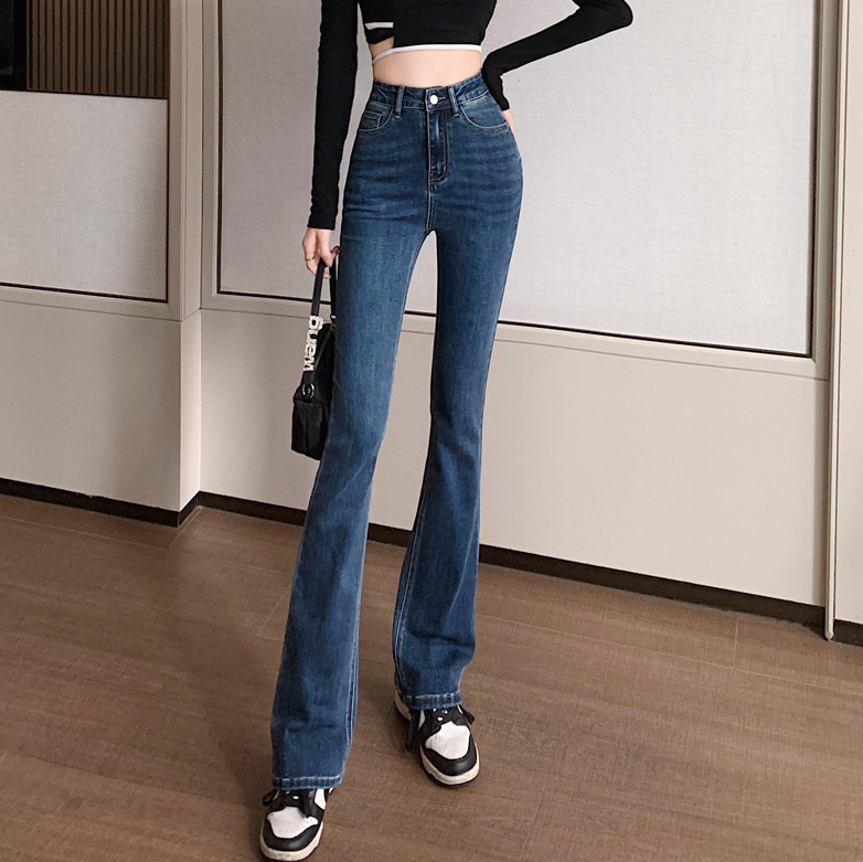 Women's Retro Mid Rise Trouser Jean
