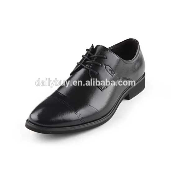 Top sales design genuine leather men dress shoes for working