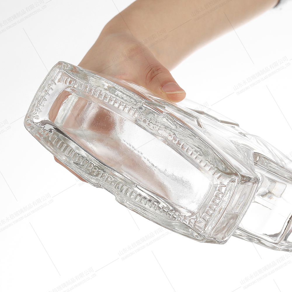 Personalized royal glass bordeaux bottle wholesale