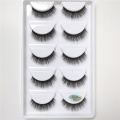 5 pairs natural looking false eyelashes