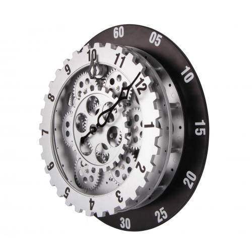 12 Inch Round Circle Gear Wall Clock