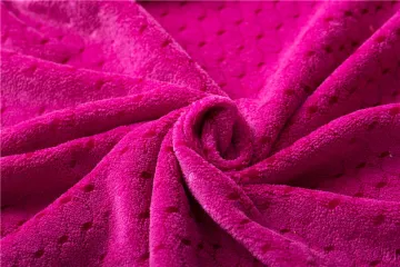 plush coral fleece fabric material for blanket