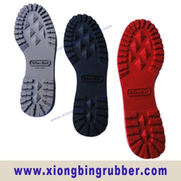 Fashionable flat rubber ladies sole