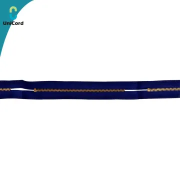 Brass Zipper Long Chain