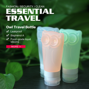 Silicone Travel Bottles&silicone Travel Tube And Bottle&refillable Cosmetic Tubes