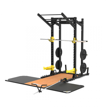Power rack multi-functional fitness machine