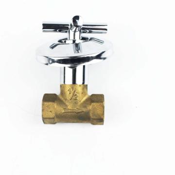 Cross Zinc Alloy Top Copper Water Stop Valve: Specifications and Features