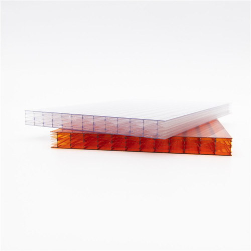 Multiwall hollow building material