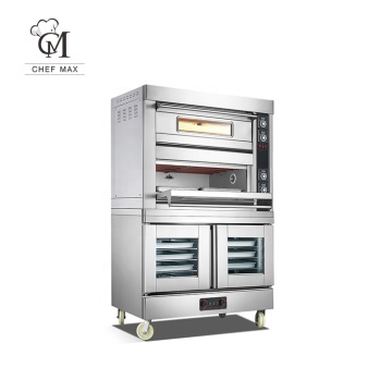 Chefmax Industrial Electric Baking Oven with Bread Fermentation Proofer