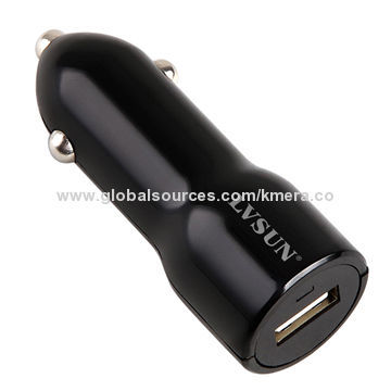 USB Car Charger with Mini Size and Multiple Protections, 2.4A Maximum CurrentNew