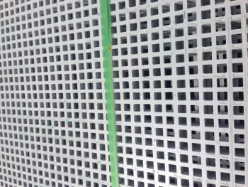 plastic grating panel with various colors