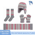 Bộ đồ đan trẻ em Grey Fair Isle