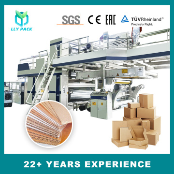 5 layer corrugated cardboard production line