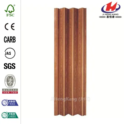 Horizon Vinyl White Accordion Door