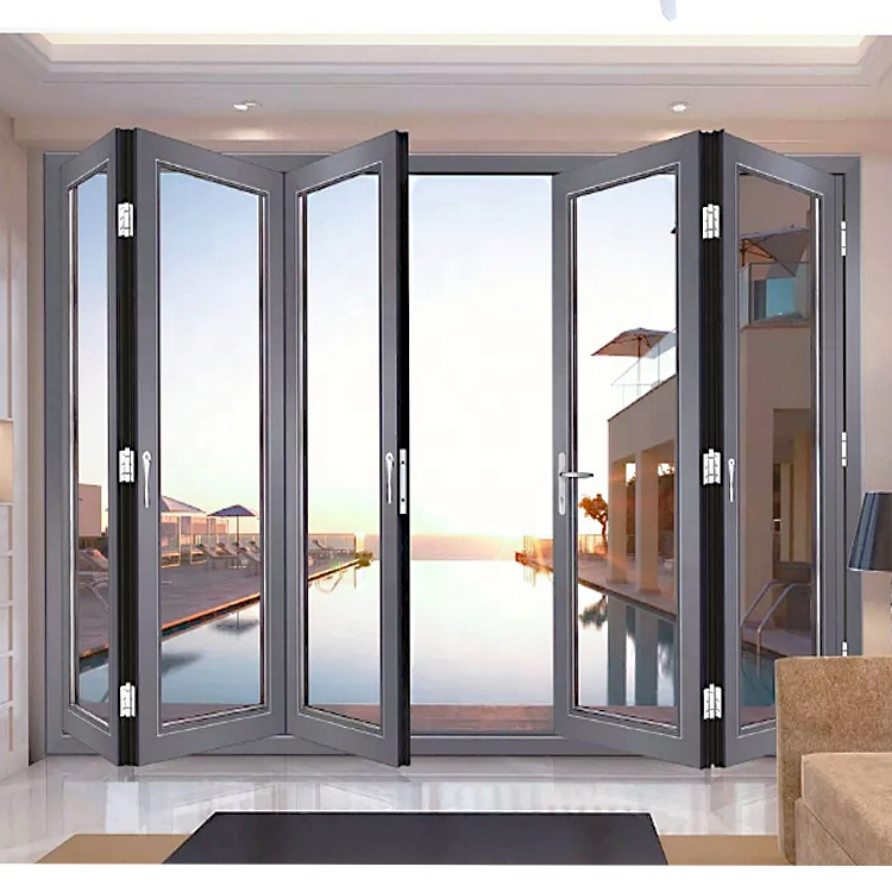 aluminum folding door