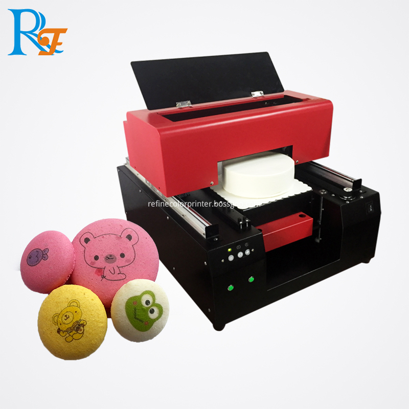 Cake Printer Prints Direct On The Cream