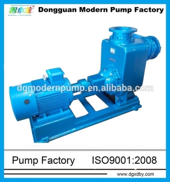 ZW series motor driven self-priming non-clog sewage pump
