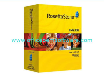 Rosetta Stone Version 3 English (american) Level 1, 2,  3, 4, &amp; 5 Set With Audio Companion