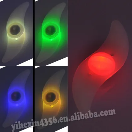 "S" Shape Colorful LED Bicycle Wheel Light