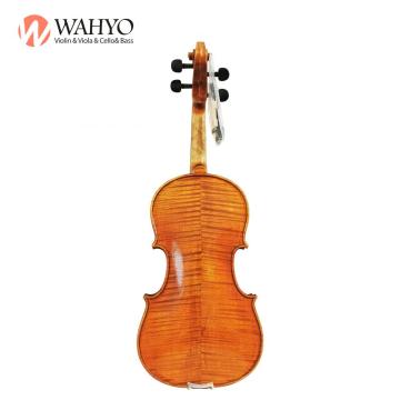 Handgemaakte massief houten concert solo viool