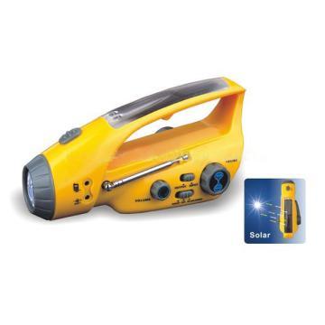 Solar Dynamo Radio with Flashlight