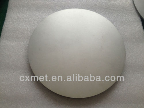 ASTM B386 round Mo1 per kg high density 99.95% molybdenum target