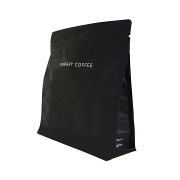 Custom White Tin Tie Coffee Bags With Logo Printing