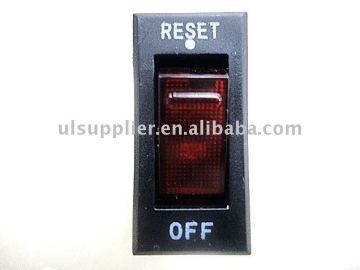 UL Rocker Switch with RESET