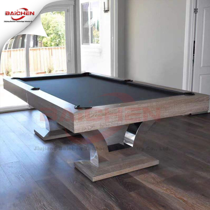 Bilardo masası metal bacaklar güçlü destek