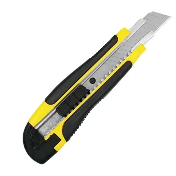 Hot Selling Snap Off 18mm Width Blade Plastic Box Cutter High Quality