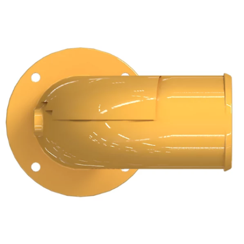 Loader 988GC rear cooler piping elbow 177-0063, engine intake and exhaust system elbow 1770063