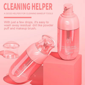 Cosmetic Tool Cleaner: Powder Puff & Makeup Brush Cleaning Solution