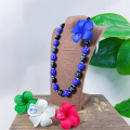 Bricolage kukui perles de graduation leis