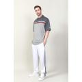 MEN'S GOLFER POLO WITH CUT AND SEWN